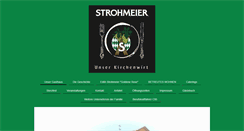 Desktop Screenshot of gasthaus-strohmeier.at